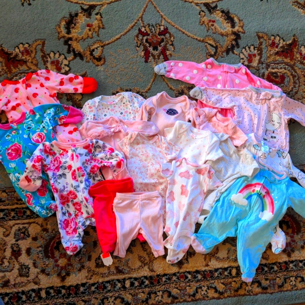 Baby girl preemie clothes